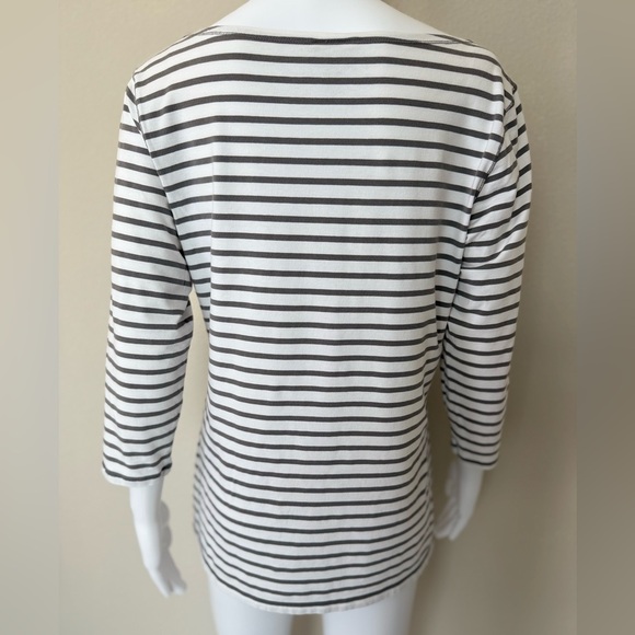 J.Jill striped nautical stripe shirt - Picture 2 of 10